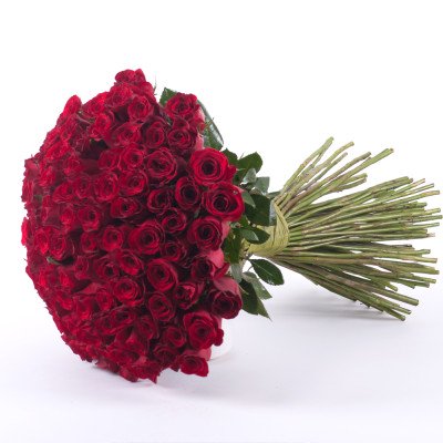 Amore rote Rosen Grand 101 Stück