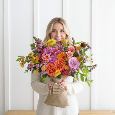 Збірний букет квітів Діамант