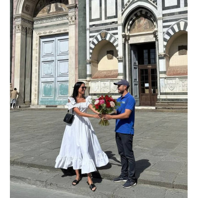 Флоренція, Італія - Збірний букет квітів
