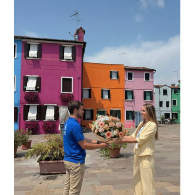 Венеція, Італія - Збірний букет квітів