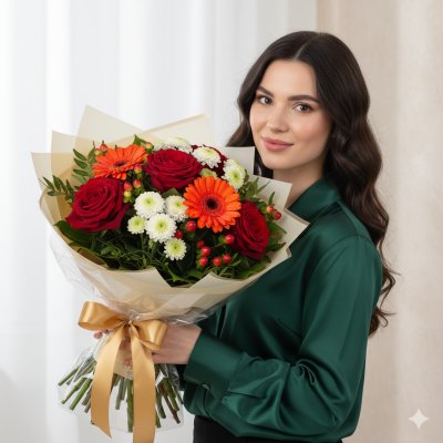 Blumenstrauß Lebendigkeit