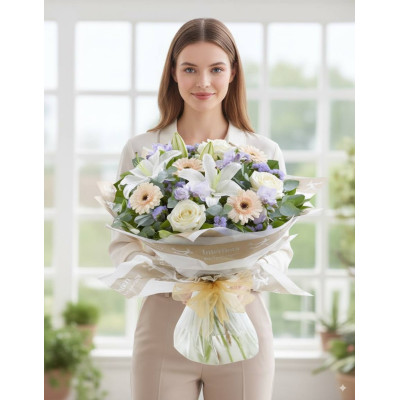 Збірний букет квітів Дорогий