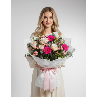 Збірний букет квітів Зворушлива подяка