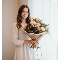 Збірний букет квітів Барвистий квітковий сон