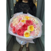 Vienna, Austria - assembled bouquet of flowers