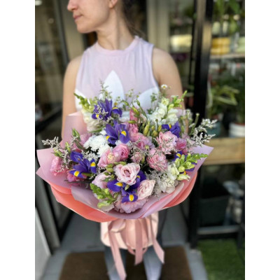 Limassol, Cyprus - assembled bouquet of flowers