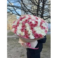 Київ, Україна - Букет з 51 троянди Київ, Україна - Букет з 51 троянди