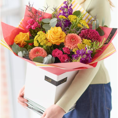 Екстра розкішний яскравий букет
