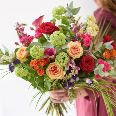 Wonderful bright bouquet