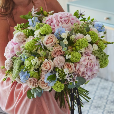 Blumenstrauß in Pastelltönen „Pure Luxury“