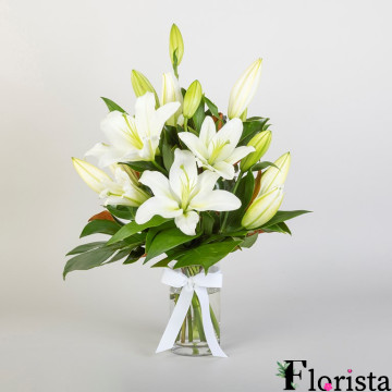 Blumenstrauß Weiße Lilien