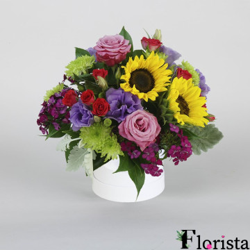 Assembled bouquet of flowers
