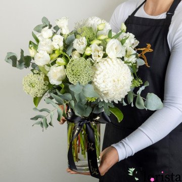 Arrangement from local florists
