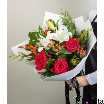 Arrangement from local florists