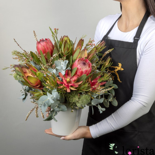 Arrangement from local florists
