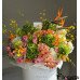 Bouquet of flowers Tropical garden in a box