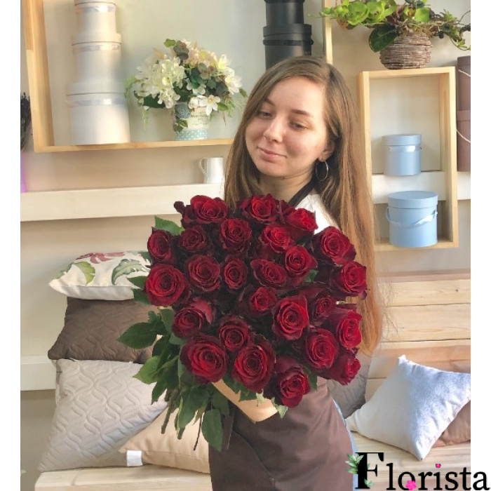 Ібіца, Іспанія - Букет з 25 червоних троянд