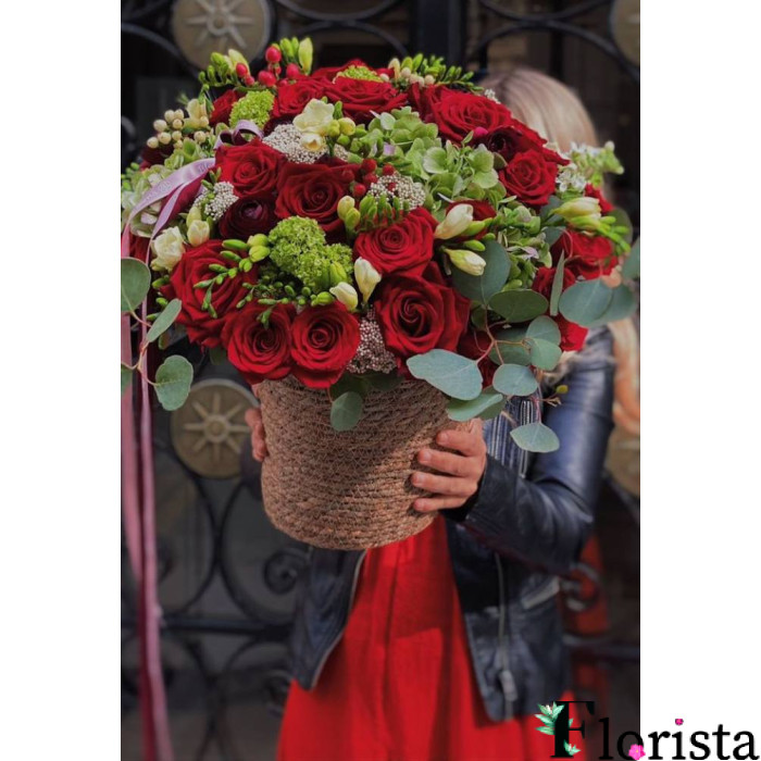 Барселона, Іспанія - Збірний букет у кошику