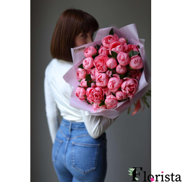 Букет 20 півоній