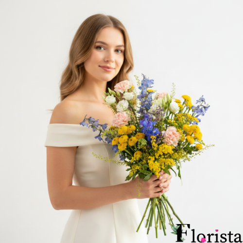 Pre-assembled bouquet of flowers Morning Dew