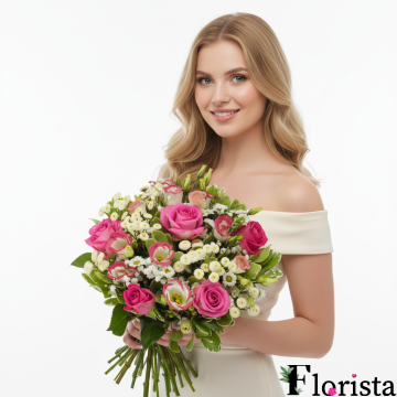 Збірний букет квітів Спляча красуня