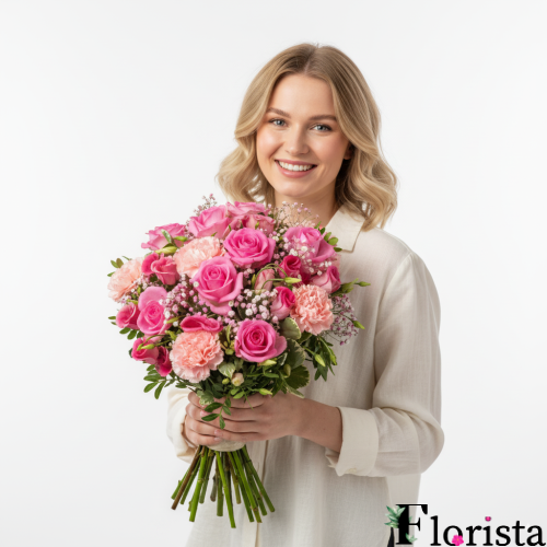 Fertig zusammengestellter Blumenstrauß Alles über dich