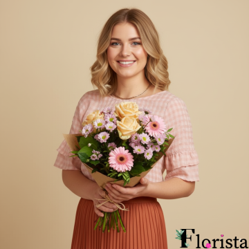 Blumenstrauß Sagen Sie Danke