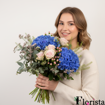 Збірний букет Прекрасна гортензія