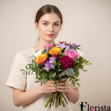 Pre-assembled bouquet Joyful