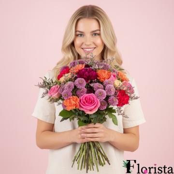 Pre-assembled bouquet Show your colors