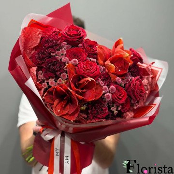 Букет квітів PASSION