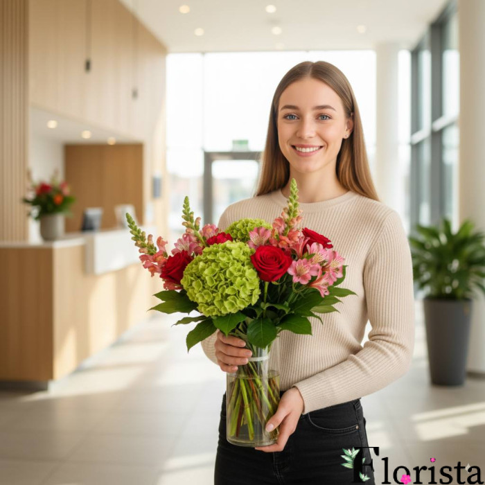 Букет квітів флори