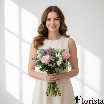 Збірний букет квітів