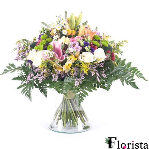 Zusammengestellter Blumenstrauß