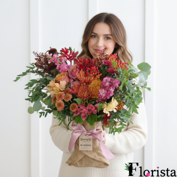 Збірний букет квітів Fall Guy