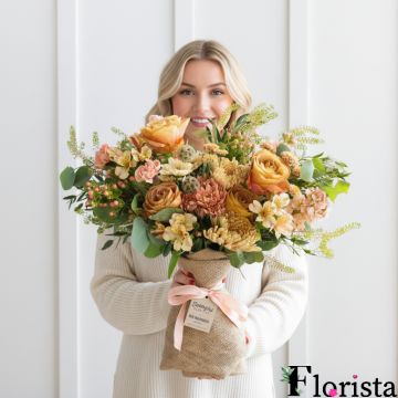 Збірний букет квітів Сяючий