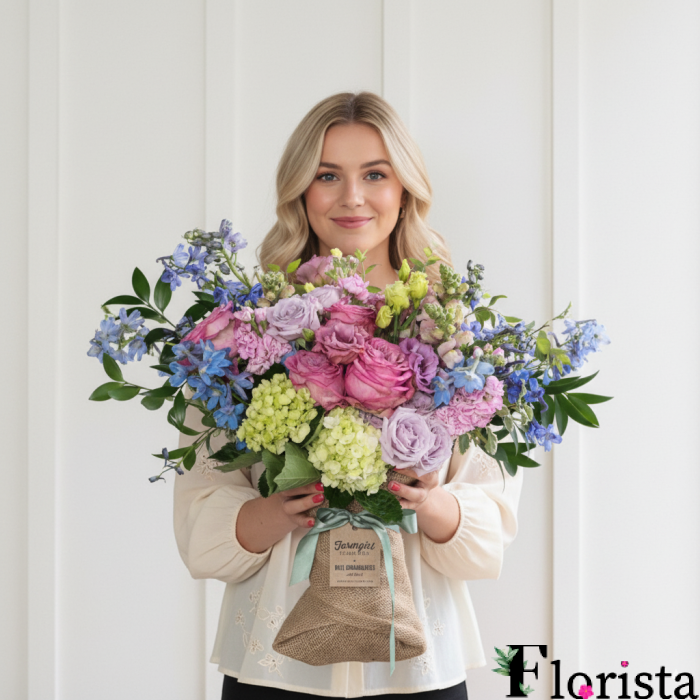 Vorgefertigter Blumenstrauß mit Seele