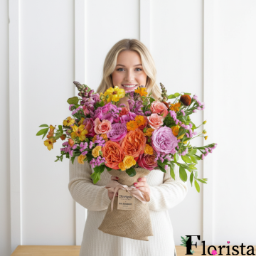 Збірний букет квітів Діамант