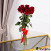 7 червоних троянд