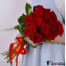 Букет із 15 Червоних Троянд (60см-70см)
