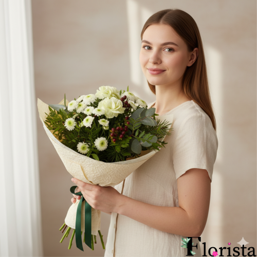Bouquet of flowers Feeling close to nature