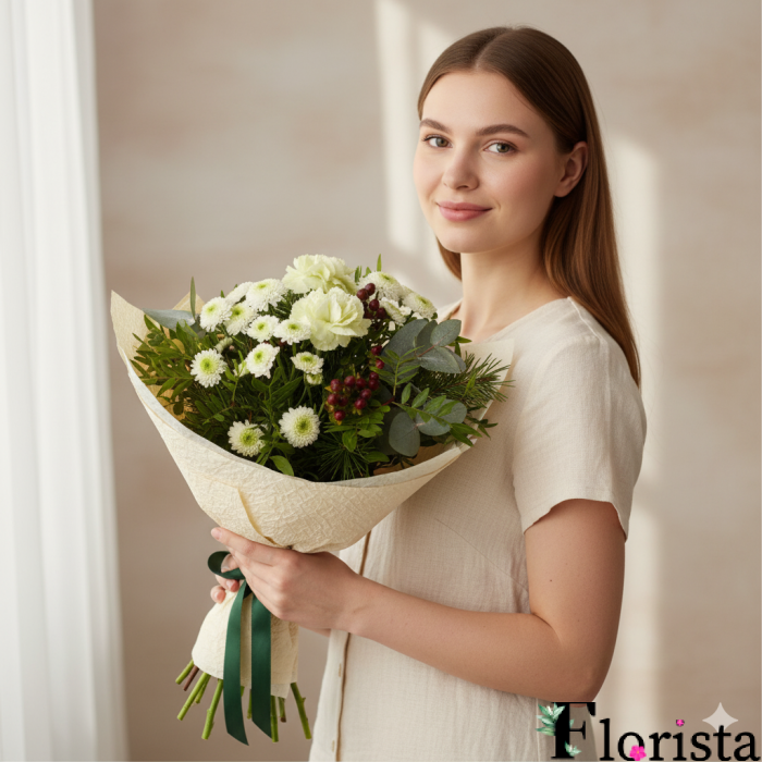 Bouquet of flowers Feeling close to nature