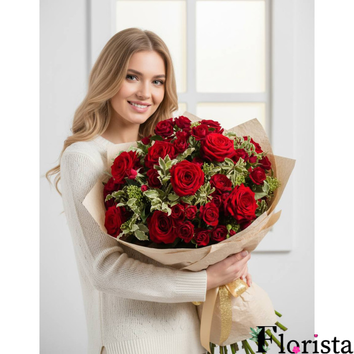 Збірний букет квітів Для люблячого серця