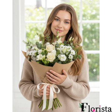 Збірний букет квітів Місячна серенада