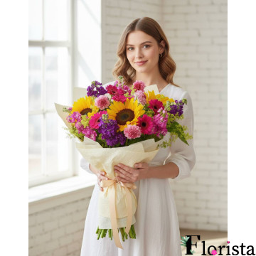 Збірний букет квітів Моя прекрасна леді