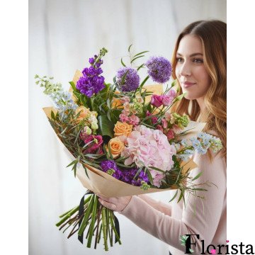 Збірний букет квітів Літня посмішка