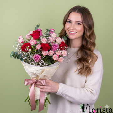 Букет квітів Прекрасні троянди